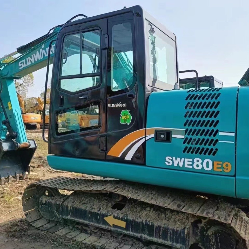 Exportaciones de comercio exterior domésticas y extranjeras de segunda mano 70 75 80 excavadoras Shengang Shanhe Sanyumatsu Hitachi