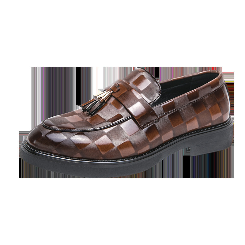 Verano hombre esmalte bordilla zapatos de hombre negro casual retro británico transpirables zapatos de boda zapatos de negocios zapatos de cuero hombre