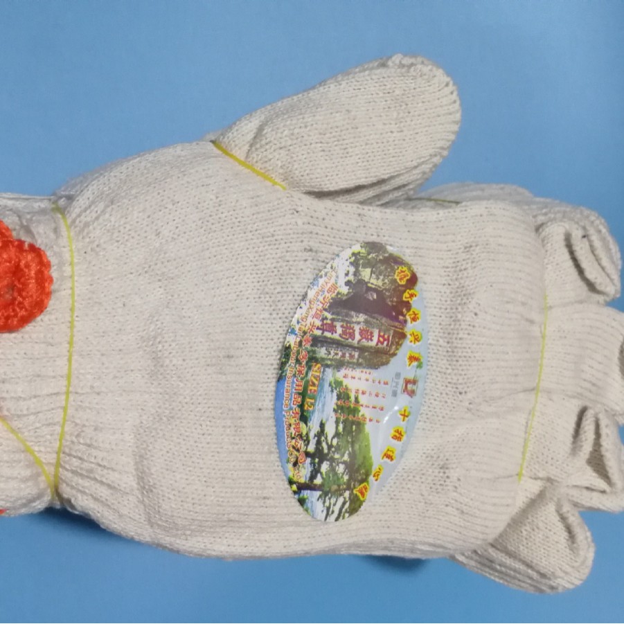 5元特卖普通细纱加密手套  ，适合轻装货、加油站、修理厂等