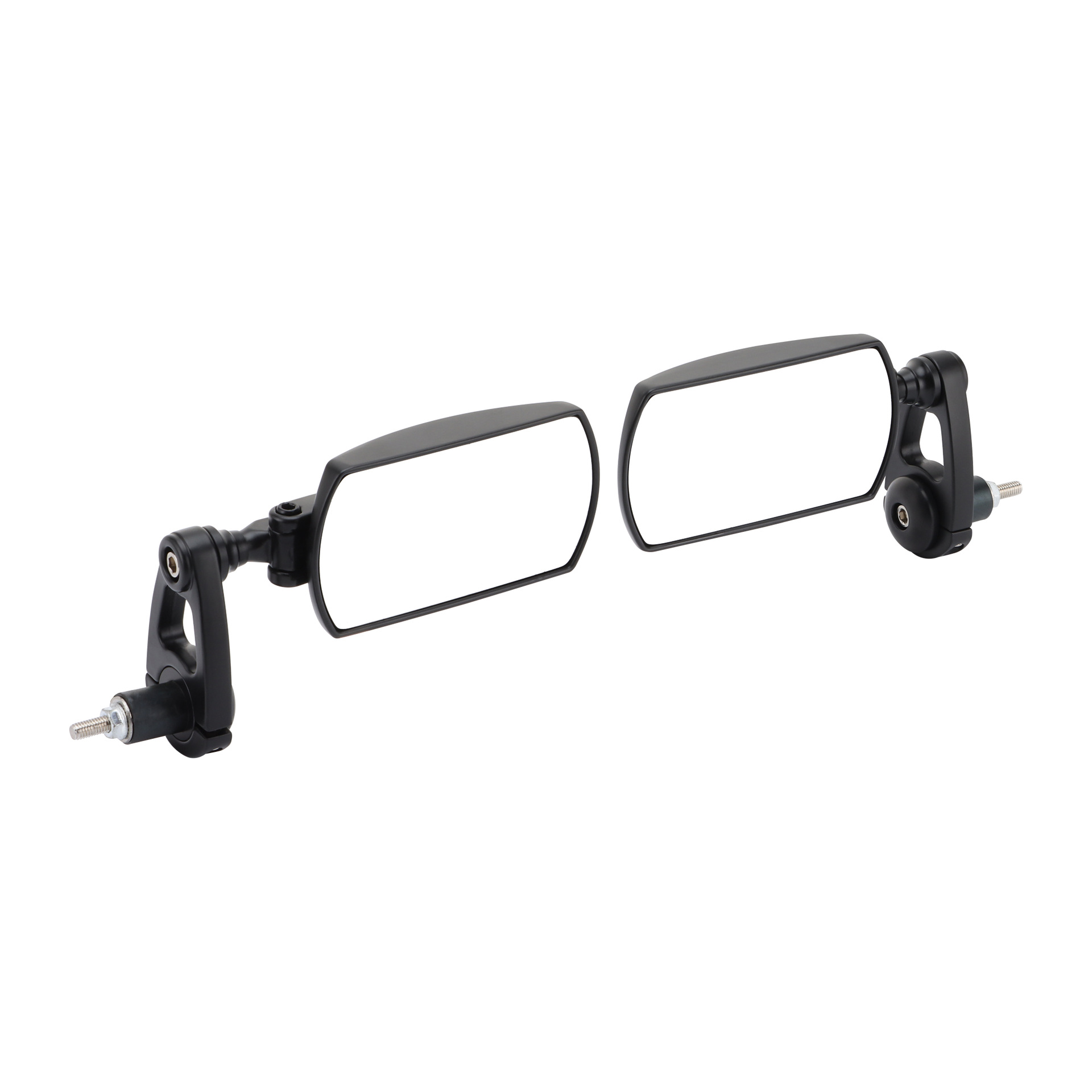 GOOFIT rearview mirror suitable for motorcycle 360 ° adjustable 17-19mm handle mirror rearview mirror black