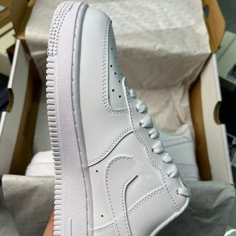Putian Chao Zapatos de la Fuerza Aérea No. 1 blanco puro versátil clásico para hombres y mujeres zapatos casuales para parejas suministro directo transfronterizo