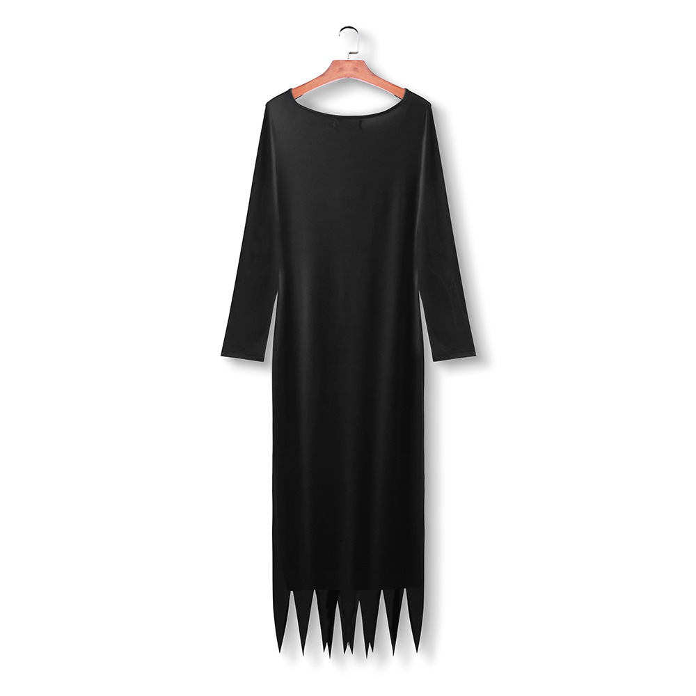 Halloween skull bones dress up long-sleeved dress nihaostyles clothing wholesale NSHYG72678