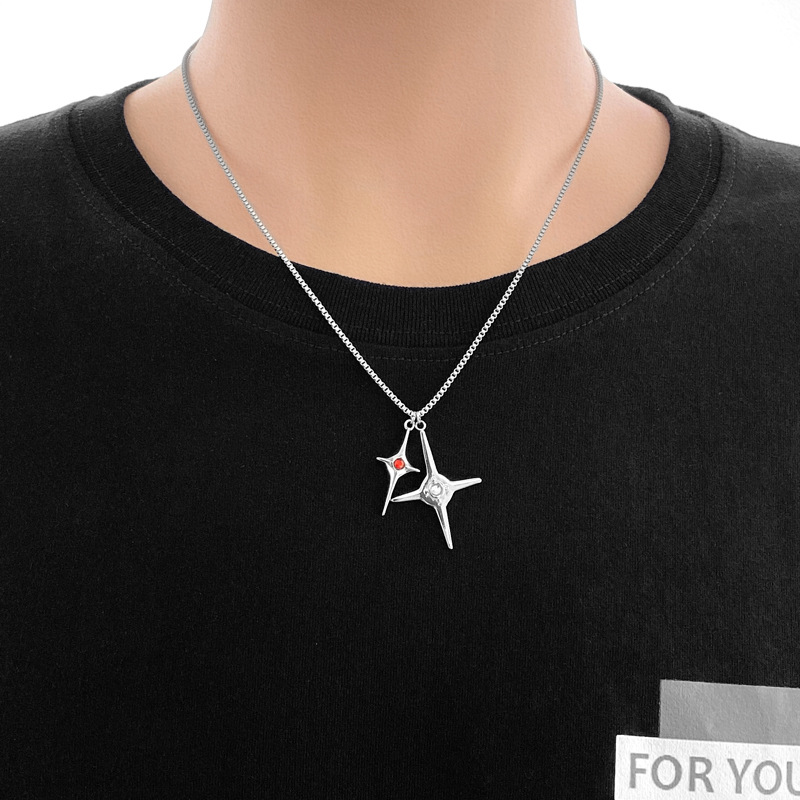 Necklace Men's Trend Pendant Hip Hop Boy...