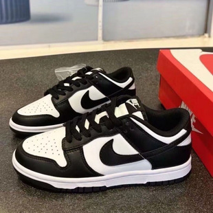 Putian High Version SB Black and White Panda Low-top Fashion Trend Retro Men's and Women's Couple's Casual Sports Shoes