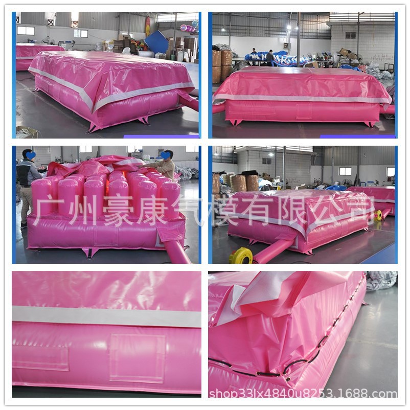 高空作业防护救生气垫消防高楼救援充气气垫工地施工防摔充气垫