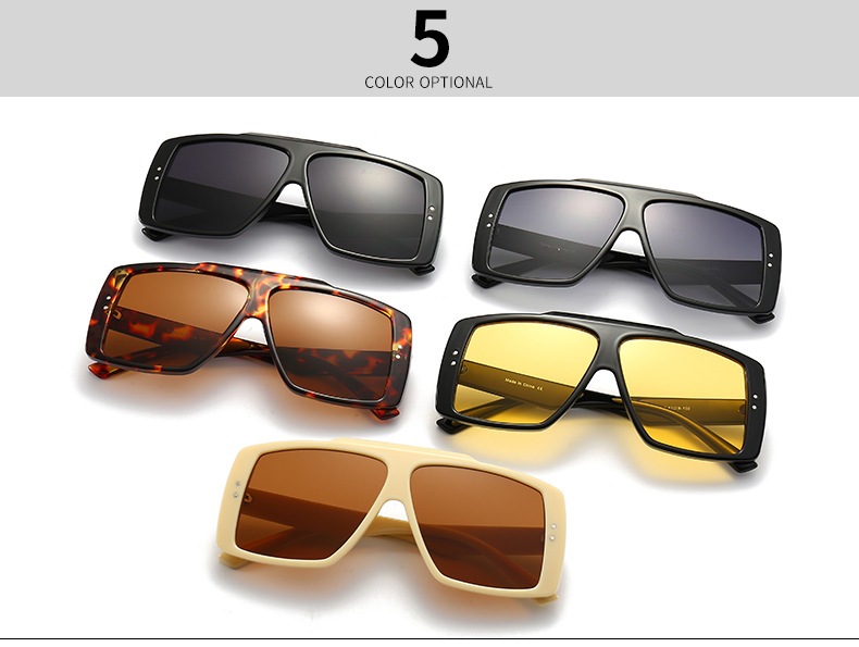 2023 New Large Frame Sunglasses for Women Irregular Fashion Sunglasses for Men Wholesale 2128_voghion.com