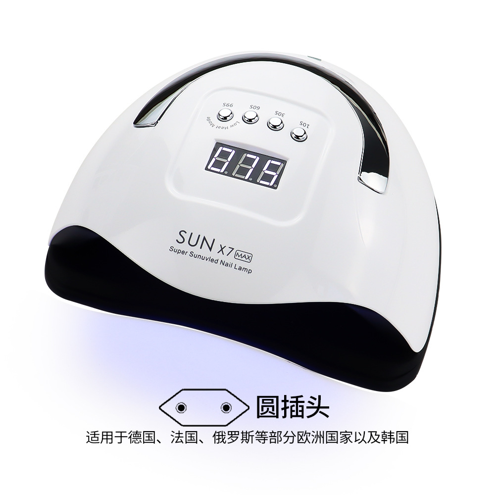 Lámpara Secadora de Fototerapia para Uñas 150W SUNX7MAX Portátil para Manicura