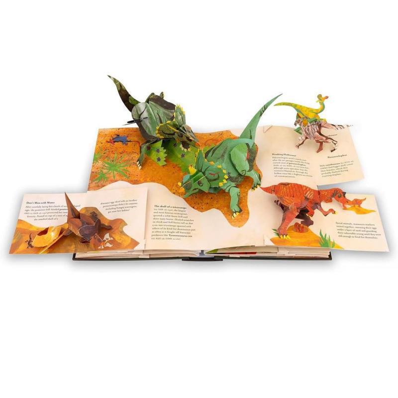 跨境新品3D Encyclopedia Prehistorica Dinosaurs 恐龙百科全书|undefined