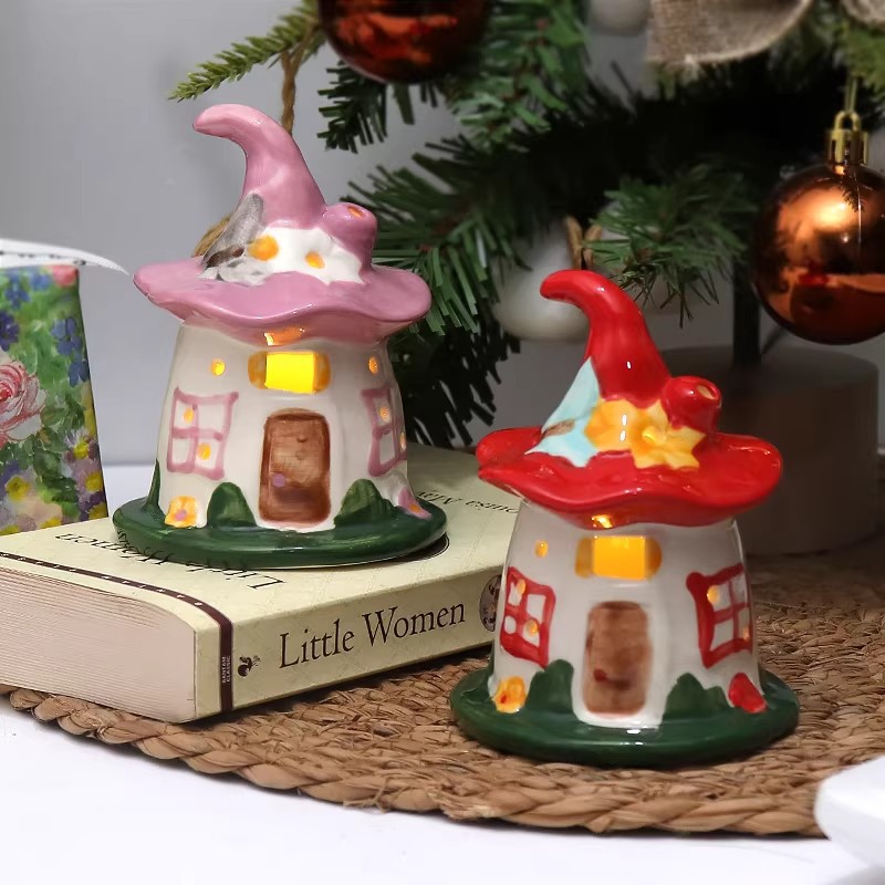 La atmósfera de la casa mágica, luces nocturnas, decoraciones de escritorio, regalos de cumpleaños para las niñas y amigas, Navidad.