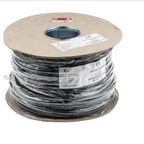 RSPRO20芯多芯工业电缆0.22 mm²,100m无屏蔽黑色聚氯乙烯PVC护套