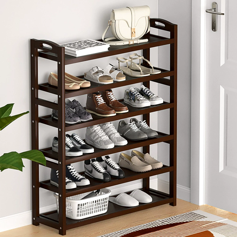 Стеллаж для обуви Новое компактное хранилище Простой дверной проем Бытовая спальня Экономичный красивый многослойный шкаф для обуви Стеллаж для хранения