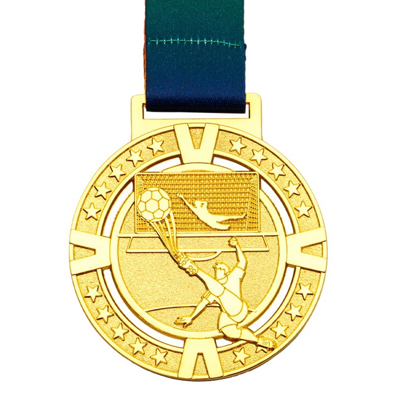 Medalla de fútbol personalización creativa tirador Golden Boot Award competencia de juegos deportivos Copa del mundo premio de recuerdo