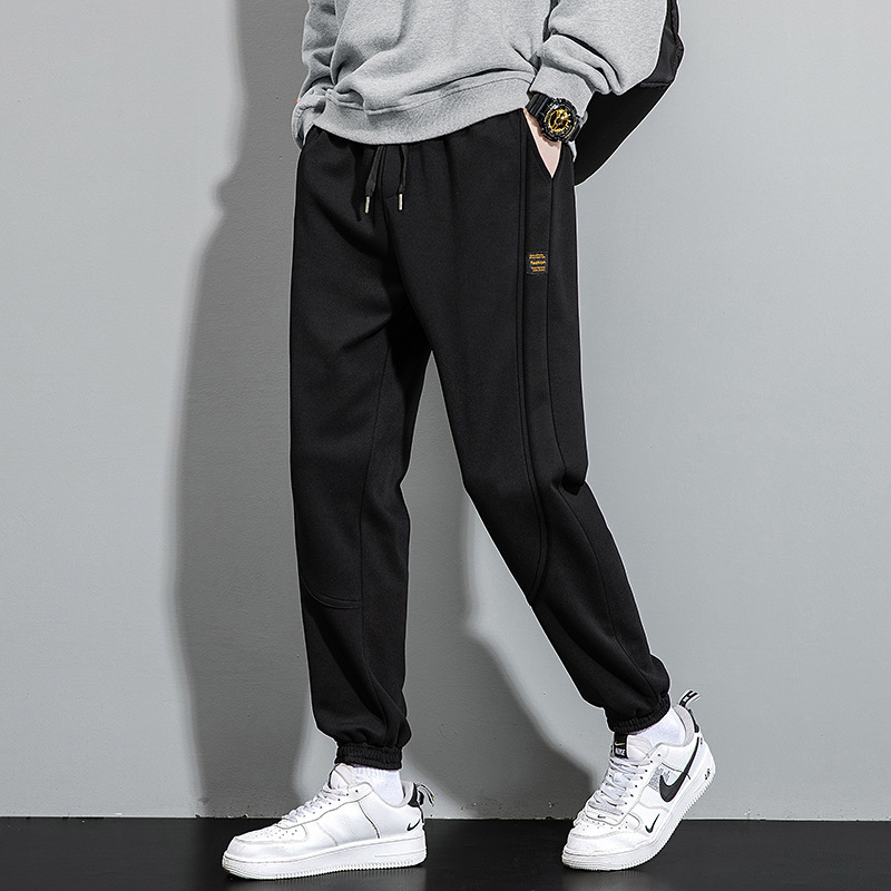 Factory direct supply casual pants men's toe pants men's sports pants men's jeans sweater pants cotton pants trendy pants