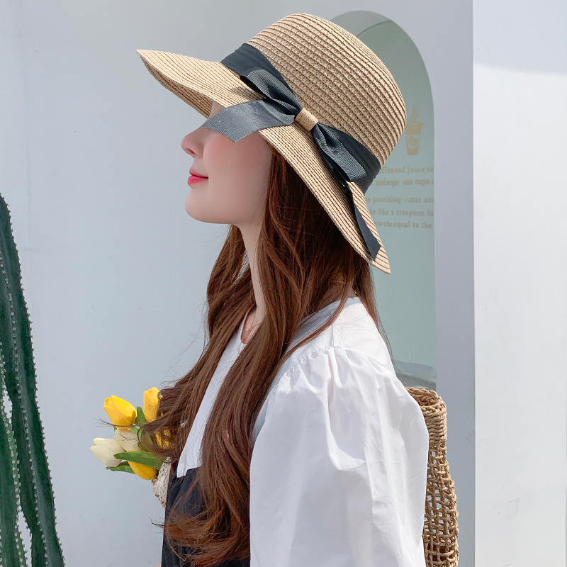 Summer hat female Korean version of the...