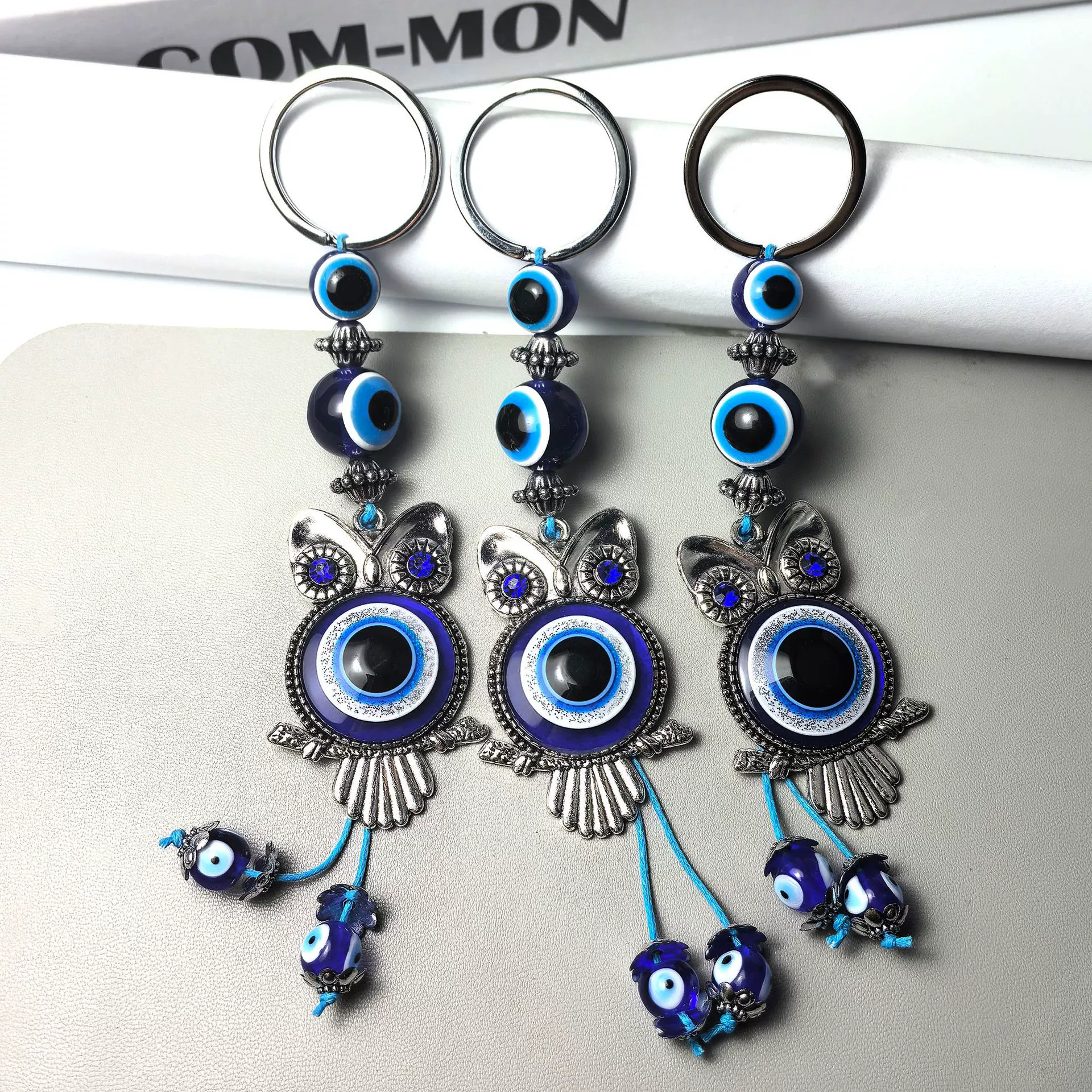 2025 Новый брелок в виде глаза слона, подвеска "Глаз дьявола", брелок для ключей от машины, подвеска в виде животного, подарок для трансграничных покупок