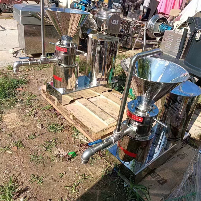 出售二手小型精细研磨机 食品级骨泥机 运行稳定 回收食品设备