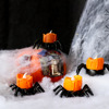 Decorations, pumpkin lantern, LED jewelry, electronic candle, layout, props, night light, halloween, spider