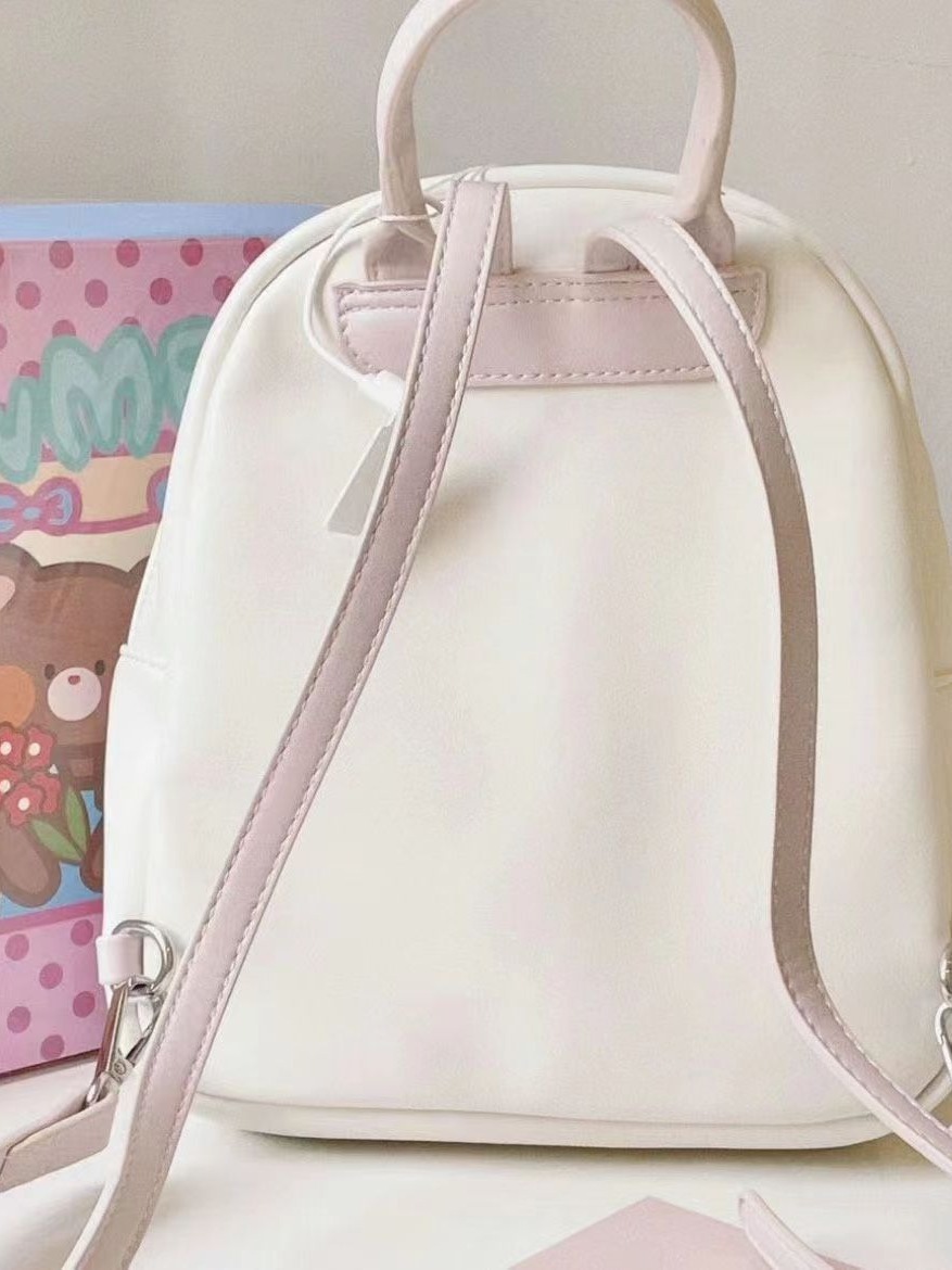 Ymeet estrella de cinco puntas mini mochila 2023 nuevo estudiante universitario lindo Mochila pequeña bolsa de viaje de viajero nicho
