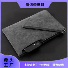 男士手拿包商务休闲新款手包简约手机零钱包高颜值小众钱包潮牌男