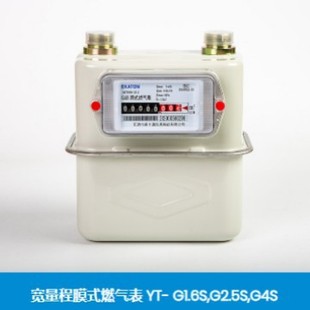 Ordinary Gas Meter Factory Direct Sales Wide Range Membrane Gas Meter Yt-W-G1.6S/G2.5S/G4S