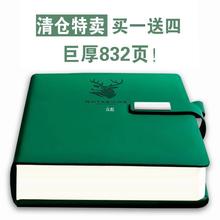 软皮笔记本本子厚大学生5皮面记事本复记本批发速卖通代发独立站