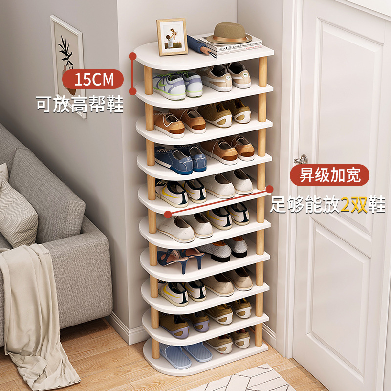 鞋架家用門口入戶多層置物架宿舍簡易收納架小型防塵省空間儲物架