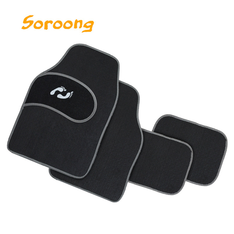 Qìchē Single Car Floor Mat Driver Side (Ayaqaltılar (Kovriklər)) - gray