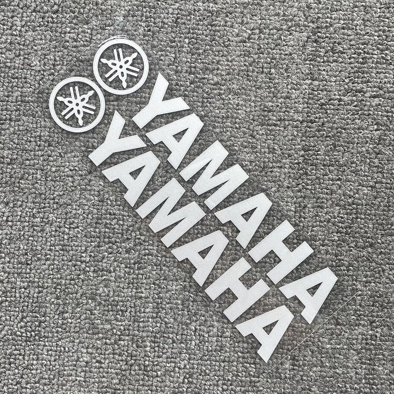 ヤマハのステッカーのオートバイの反射ステッカーのヤマハの車の標識の福穎125はレーザーのまぶしい夜光のステッカーを改造します。