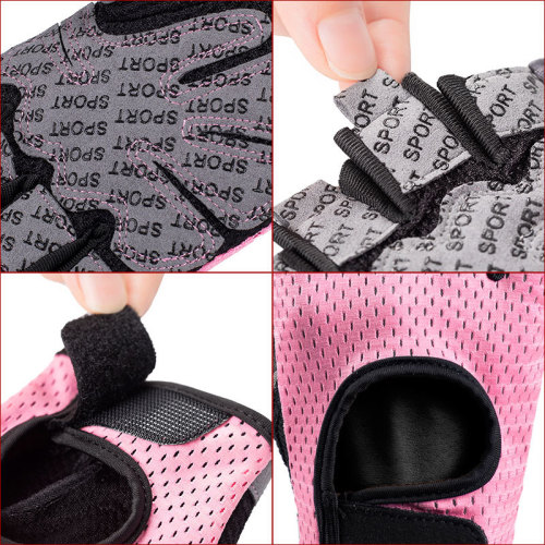 Cycling gloves for men and women 0107 half-finger non-slip shock-absorbing breathable equipment gym bicycle outdoor sports gloves