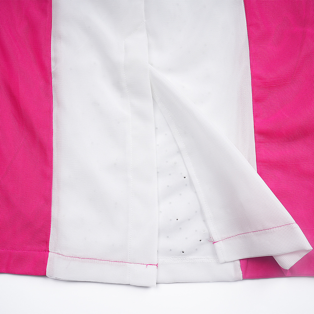 Vêtements pour femmes, jupe à coutures contrastées en diamant chaud et résistant, robe de banlieue de tempérament pour femmes de grande taille_voghion.com