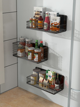 冰箱置物架侧收纳挂架磁吸免打孔磁铁壁挂调料盒厨房用品家用大全