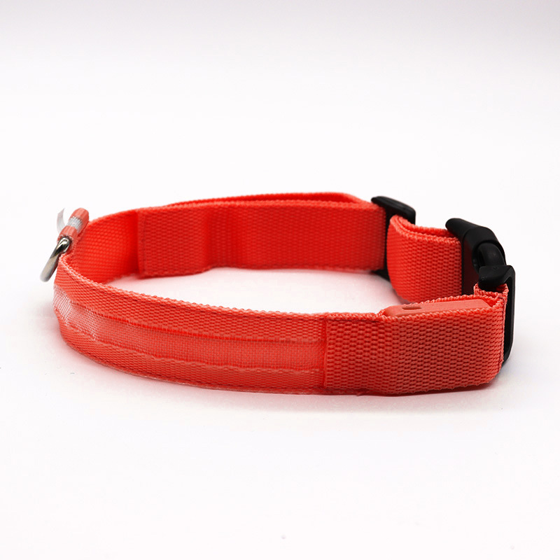 Transfronterizos collar de mascotas accesorios para perros fuera de la pérdida de perros collar led collar luminoso joyas para gatos collar de perro