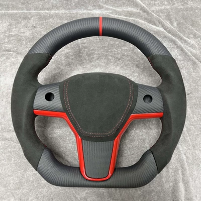 Steering wheel wheel modification suitable for Tesla
