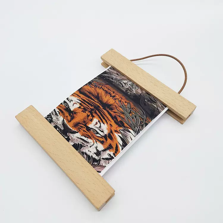 定制实木挂轴画内嵌螺丝挂轴画榉木挂轴画可定制尺寸木挂轴装饰画