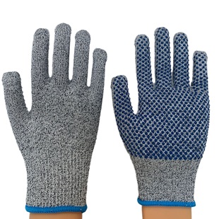 Slightly gradual food grade silicone anti-cut gloves gardening kitchen Outdoor non-slip cutting metal industrial factory spot