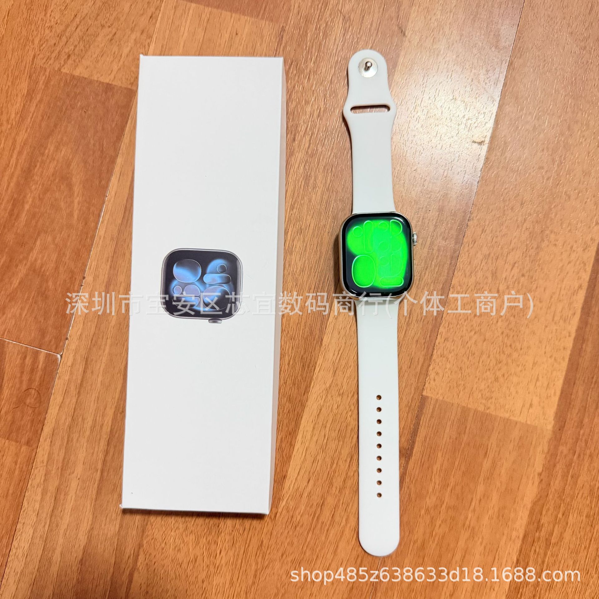 Reloj inteligente Huaqiang Bei S10 46MM Serie11 Smartwatch comercio exterior 1: 1 arranque con logotipo image 12
