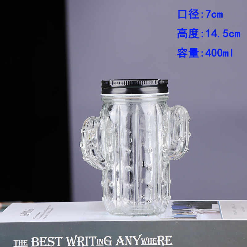 Fábrica al por mayor Polla taza Internet celebridad gradiente color Mason taza paja vidrio taza con mango fútbol taza de agua