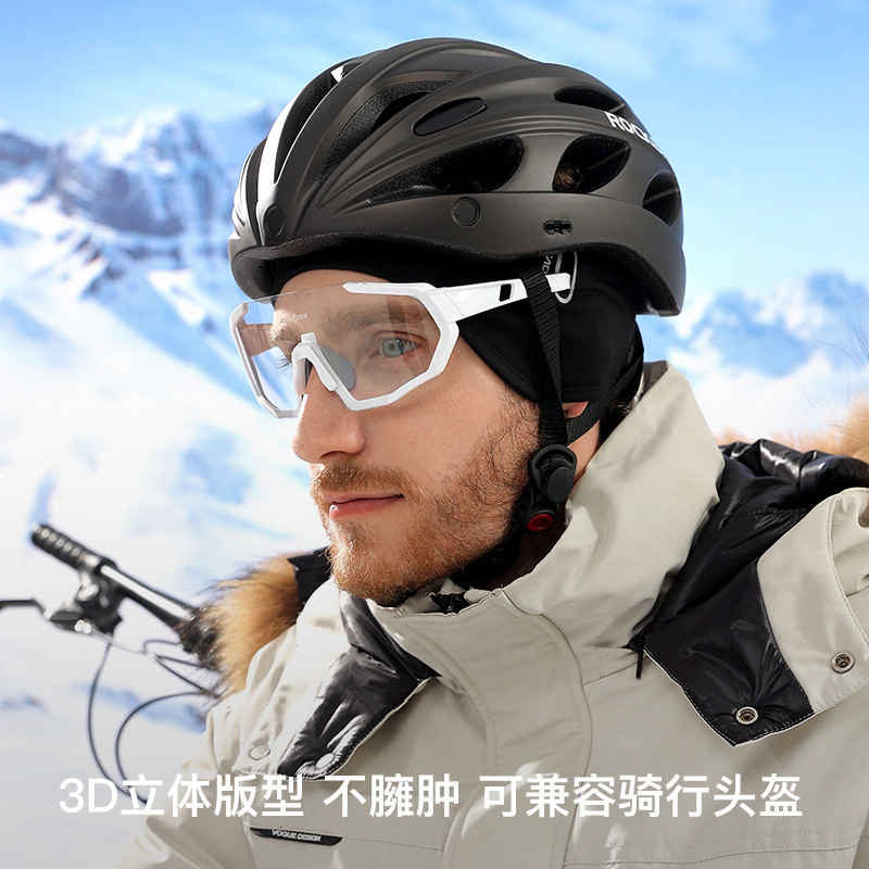 Winter outdoor sports cycling glasses hole warm earmuffs headband dual-purpose men and women plus velvet windproof and cold-proof earmuffs