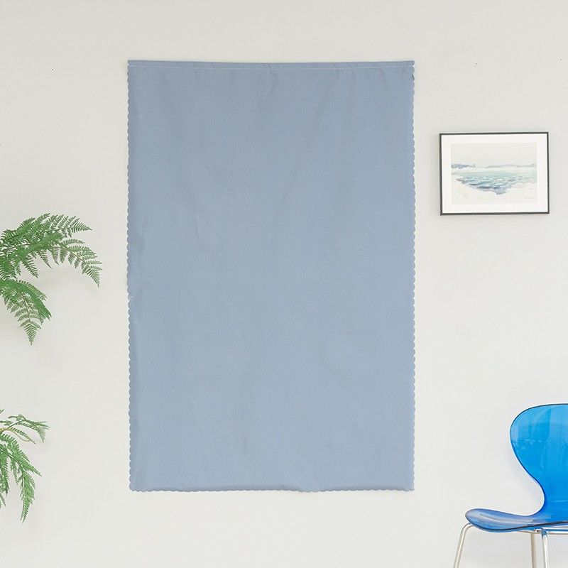 Sunshade - blue 0 light transmission (adhesive version comes with velcro)