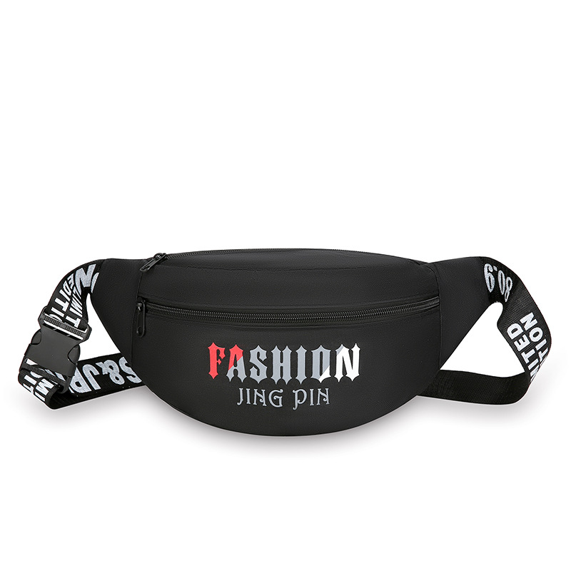 Bolso de cintura deportivo de moda, nuevo bolso de pecho casual, bolso de pecho de gran capacidad para hombres y mujeres, bolso de fitness ligero