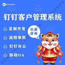 钉钉客户管理系统开发OA移动办公团队协作CRM客户管理系统