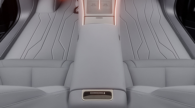 Suitable for Daimler Denza N8L Floor Mats, Full Coverage, 25 New Model Car Interior Decoration Modification Accessories, Trunk Mat Supplies