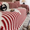 Apollo sofa towel-red
