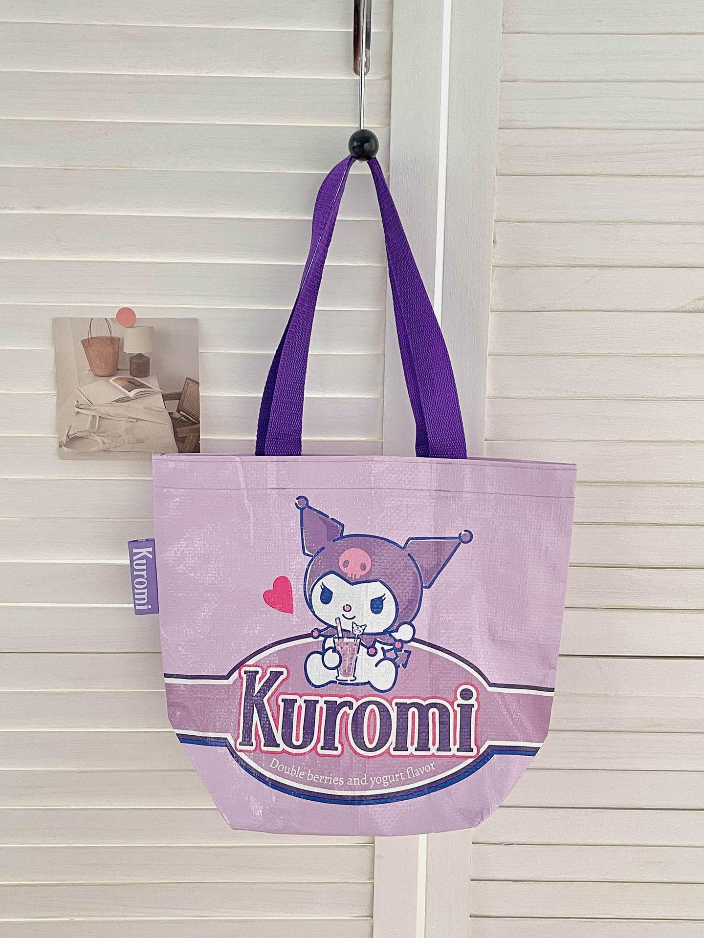 Bolsa de Compras Plegable de Hombro de Poliéster, para Compras