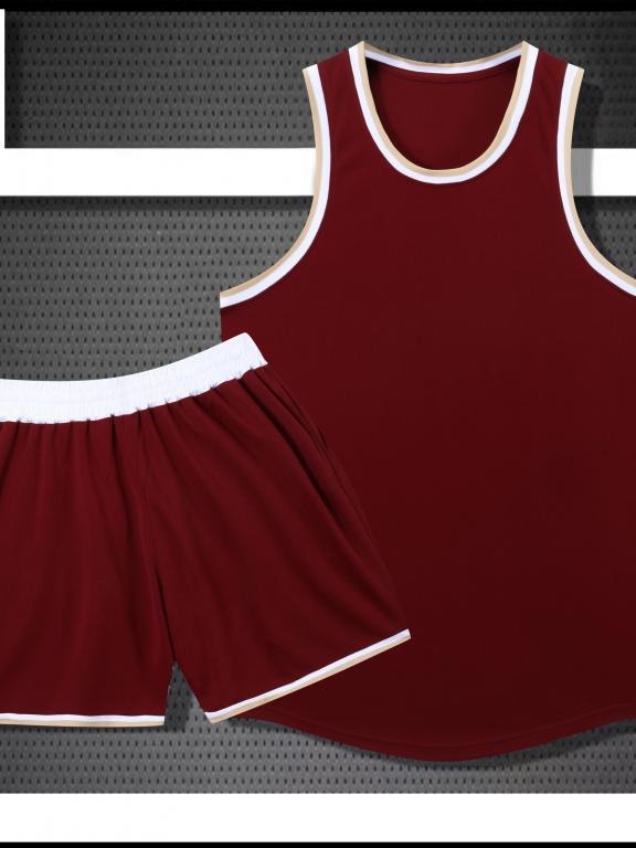Nuevo al por mayor ropa de baloncesto de secado rápido para adultos estudiantes entrenamiento chaleco de ropa de baloncesto de niños y niñas set 241
