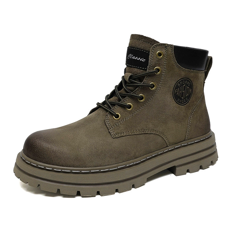 Martens, boots English style, fleece shoes, custom-made, British style