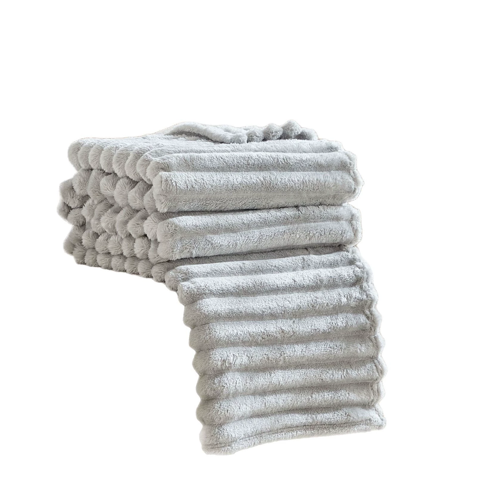 Flannel Double-Sided Duvet, Thickened Plush Throw, Multiple Sizes 70×100–200×230 cm
