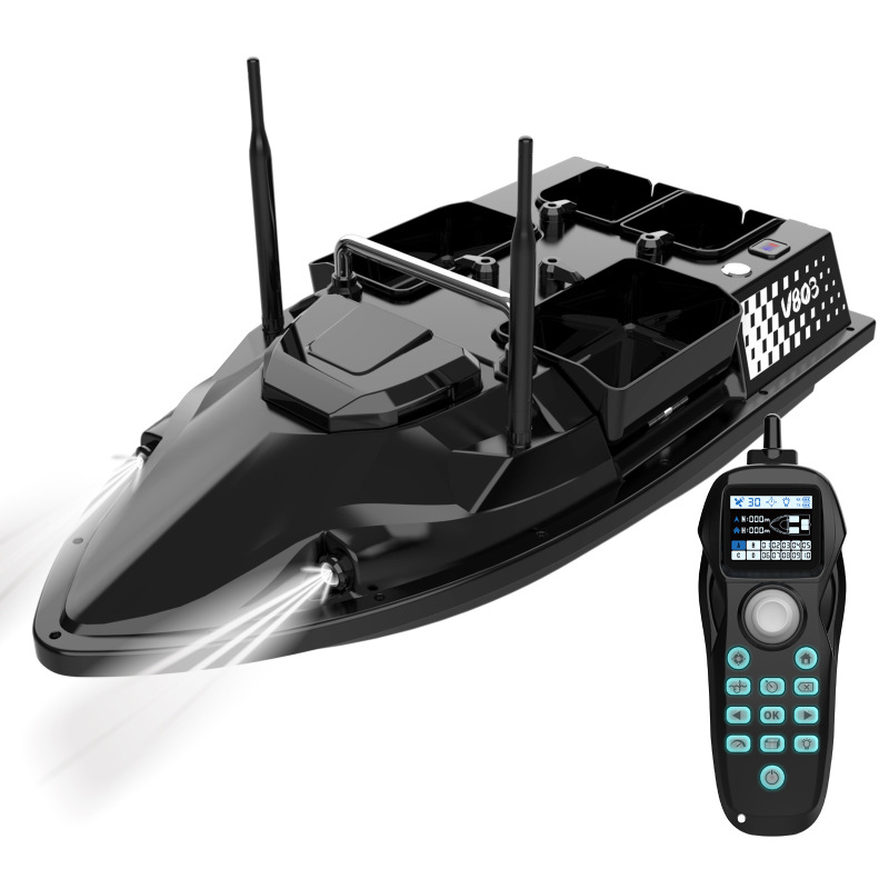 V803GPS 新しい釣りネストボートリモートコントロールボート電気 4 シャーブダブルアンテナ 200 フィッシングスポット魚群探知機付き|undefined