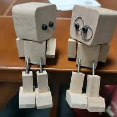 跨境新品Charming Rocking Pinocchio迷你摇摆小木偶 抖腿小木人