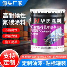 高耐候性氟碳涂料化工厂电厂用重防腐氯磺化聚乙烯防腐底漆面漆